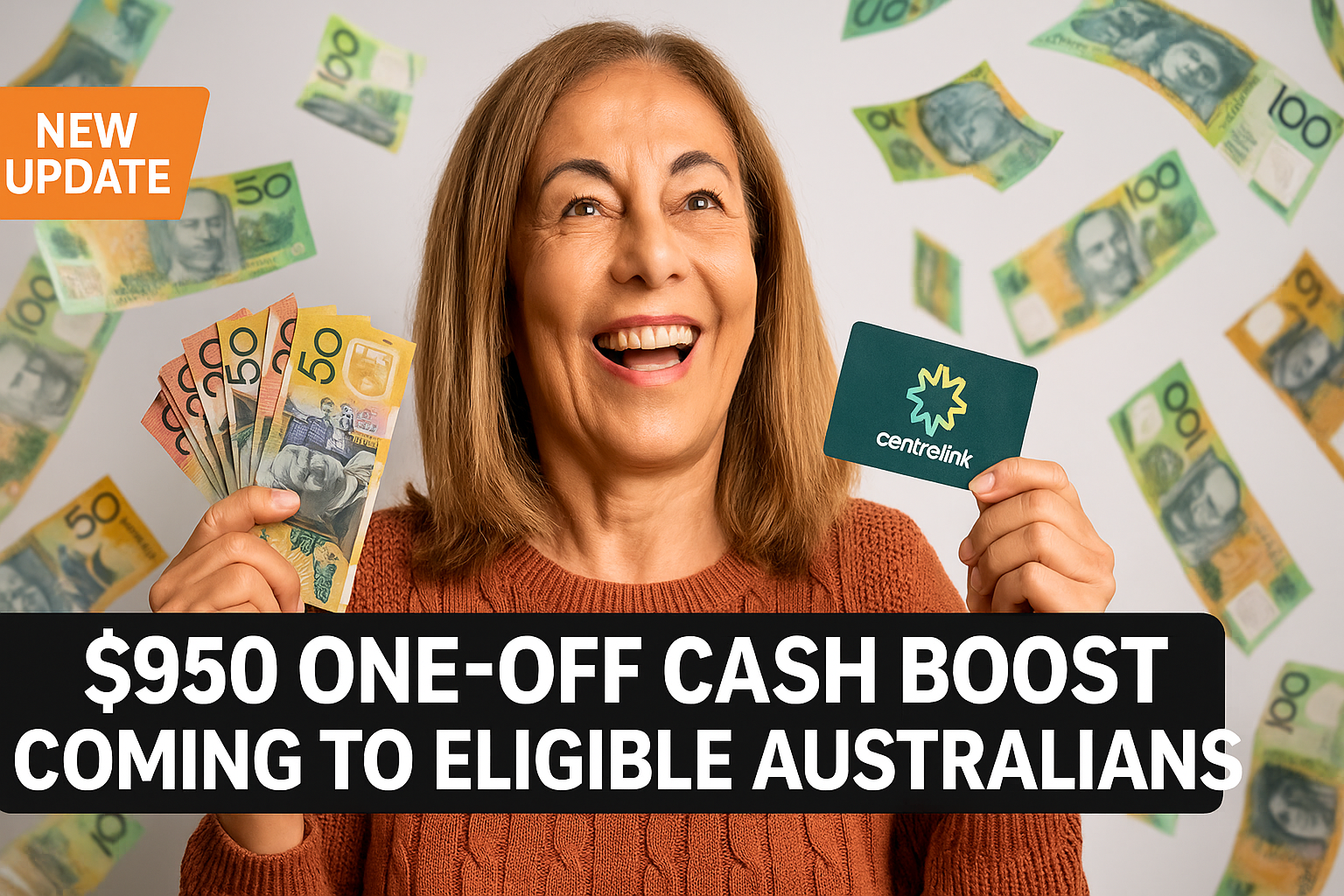 One Off Cash Boost Coming to Eligible Australians